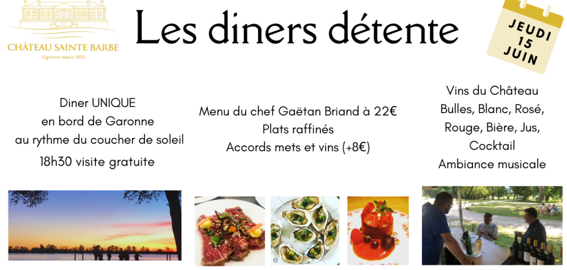 les diners détente